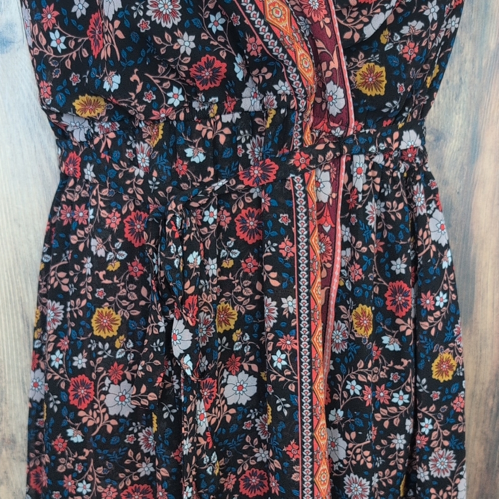 Xhilaration Floral Maxi Dress XL                                         V251 - Picture 3 of 9